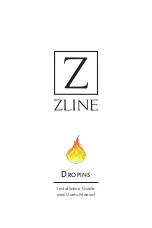 Zline RT-36 Installation Manual And User'S Manual preview