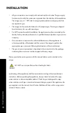 Preview for 16 page of Zline RTSBR36 Installation Manual And User'S Manual