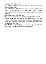 Preview for 5 page of Zline TurboTronic Turbo Cyclonic TT-CV05 Manual