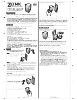 Preview for 1 page of ZLINK PD-100 Instruction Manual
