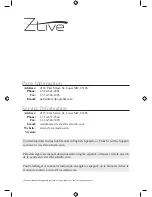 Preview for 12 page of Zlive NS108B User Manual