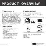 Preview for 3 page of ZMODO CM-P11103BK User Manual