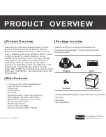 Preview for 3 page of ZMODO CM-S22706SV User Manual