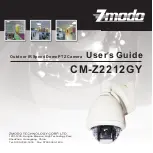 ZMODO CM-Z2212GY User Manual preview