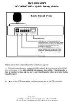 ZMODO DVR-H8116UV Quick Setup Manual preview