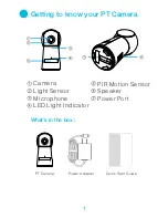 Предварительный просмотр 2 страницы ZMODO PT Camera Quick Start Manual