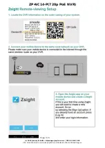 Preview for 3 page of ZMODO ZP-NC14-P Quick Start Manual