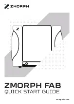 Предварительный просмотр 1 страницы Zmorph FAB Quick Start Manual