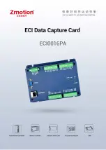 Preview for 1 page of Zmotion ECI0016PA Manual