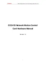 Zmotion ECI2410 Series Hardware Manual preview