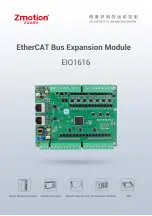 Zmotion EIO1616 Manual preview