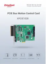 Предварительный просмотр 1 страницы Zmotion XPCIE1028 Manual