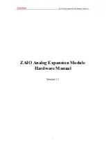 Zmotion ZAIO Hardware Manual предпросмотр