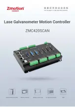 Zmotion ZMC420SCAN Manual preview