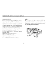 Предварительный просмотр 31 страницы ZNEN ZN150T-9 Owner'S Manual