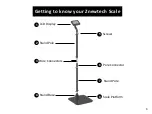 Предварительный просмотр 2 страницы Znewtech Digital Column Bathroom Scale User Manual