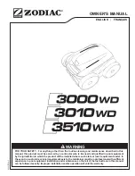 Preview for 1 page of Zodiac 3000 wd Owner'S Manual