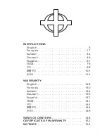 Zodiac 5010 .B Instructions Manual предпросмотр