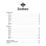 Предварительный просмотр 1 страницы Zodiac 83718 Instructions Manual