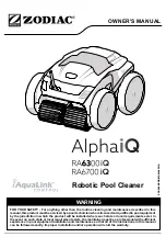 Preview for 1 page of Zodiac AlphaIQ RE4600iQ Owner'S Manual