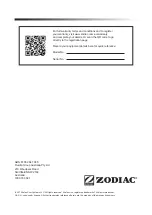 Preview for 12 page of Zodiac AX20 ACTIV Owner'S Manual