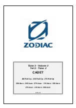 Preview for 3 page of Zodiac CADET 200 Aero Manual