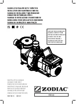 Предварительный просмотр 1 страницы Zodiac E30 iQ Installation And Maintenance Manual