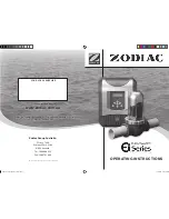 Preview for 1 page of Zodiac Ei Series Operating Instructions Manual