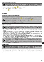 Preview for 127 page of Zodiac Ei2 Expert Instructions For Installation And Use Manual