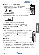 Предварительный просмотр 47 страницы Zodiac GK16205-2 Manual