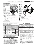 Preview for 11 page of Zodiac JXi 200 Installation And Operation Manual