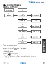 Предварительный просмотр 75 страницы Zodiac micro 446 Manual