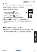 Предварительный просмотр 83 страницы Zodiac micro 446 Manual