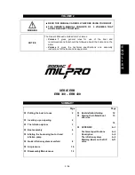 Preview for 1 page of Zodiac MILPRO ERB 380 Manual