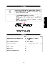 Preview for 2 page of Zodiac MilPro Grand Raid Mark 2 Owner'S Manual