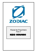 Preview for 1 page of Zodiac NZO 600 Owner'S Manual