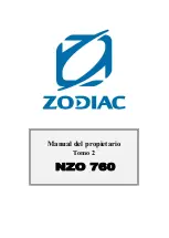 Предварительный просмотр 122 страницы Zodiac NZO-760 Owner'S Manual