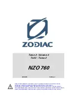 Предварительный просмотр 181 страницы Zodiac NZO-760 Owner'S Manual