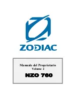 Предварительный просмотр 182 страницы Zodiac NZO-760 Owner'S Manual