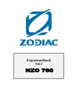 Предварительный просмотр 242 страницы Zodiac NZO-760 Owner'S Manual