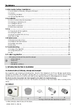 Предварительный просмотр 3 страницы Zodiac PF Premium 11T Instructions For Installation And Use Manual