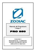 Предварительный просмотр 150 страницы Zodiac PRO 850 Owner'S Manual