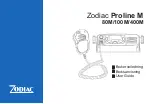 Preview for 1 page of Zodiac Proline 80M User Manual