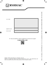 Preview for 120 page of Zodiac SpaBot Instructions For Installation And Use Manual