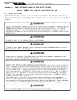 Preview for 4 page of Zodiac Stealth Jandy Pro Series Installation And Operation Manual