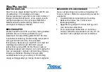 Предварительный просмотр 3 страницы Zodiac Team Pro 140 User Manual