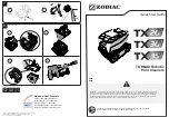 Предварительный просмотр 1 страницы Zodiac TX20 Quick Start Manual