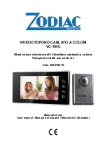 Предварительный просмотр 1 страницы Zodiac VC-7INC User Manual