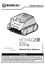 Zodiac VOYAGER RE4600iQ Owner'S Manual preview