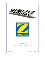 Предварительный просмотр 16 страницы Zodiac Wave Owner'S Manual